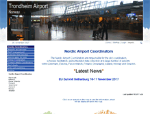 Tablet Screenshot of airportcoordination.com